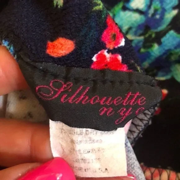 Sexy floral mini skirt - Picture 4 of 6